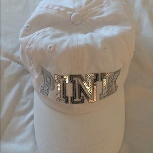 Pink bling hat